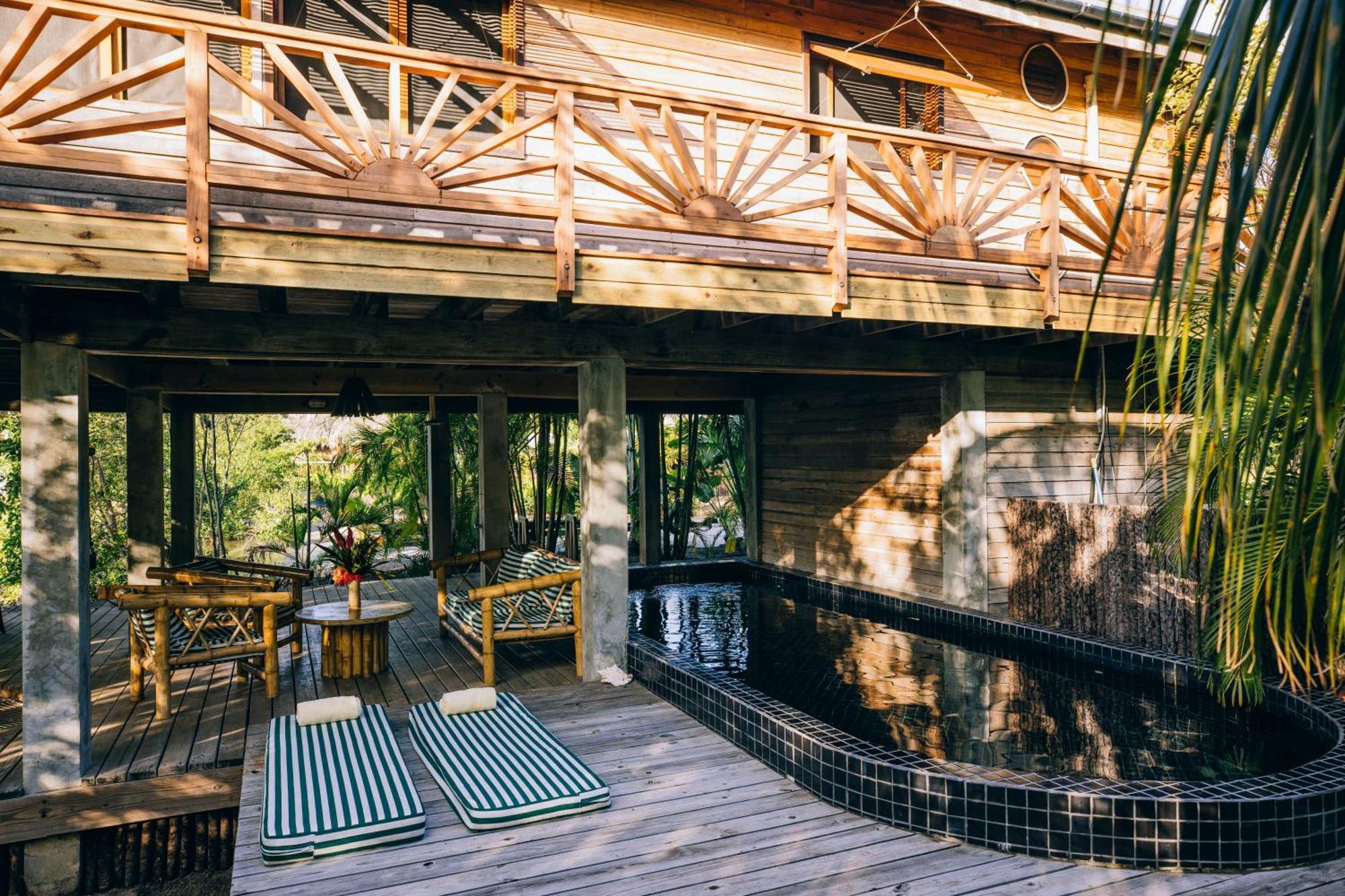 Turtle Inn By Francis Ford Coppola Placencia Luaran gambar